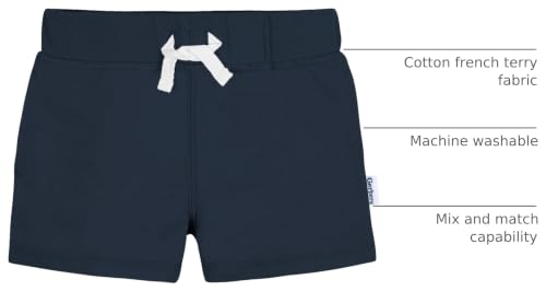 Image of Gerber Baby Boys' 3-Pack Pull-on Knit Shorts