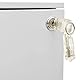 vidaXL Aktenschrank mit Rollen Rollcontainer Bürocontainer Schubladenschrank Büroschrank Stahlschrank Metallschrank Schrank Hellgrau 39x45x67cm Stahl