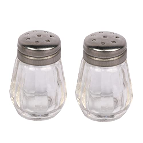 SOLUSTRE 10Pcs Mini Glass Seasoning Bottle Oil Pot Kitchen Tool for Sauces Condiments Storage Containers to Keep Spices Fresh and Clean