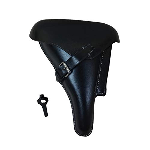 Holster rigide P08 Luger allemand WWII avec outil marquage EG Leuner Bautzen 1942