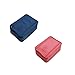 Borsa per scarpe da viaggio - Borse per Scarpe - Leggera e resistente con borse portaoggetti con cerniera, set di 2 (rosa, blu scuro)