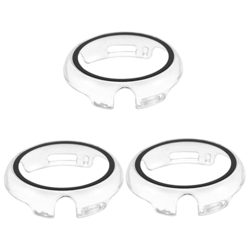UKCOCO 3pcs Pc with Membrane Shell Watch Protective Film Screen Protector for Watch Watches Watch Screen Frames Watch Bumper Case Cover Housing Inclusive