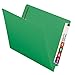 Smead End Tab Fastener File Folder, Shelf-Master® Reinforced Straight-Cut Tab, 2 Fasteners, Letter Size, Green, 50 per Box (25140)