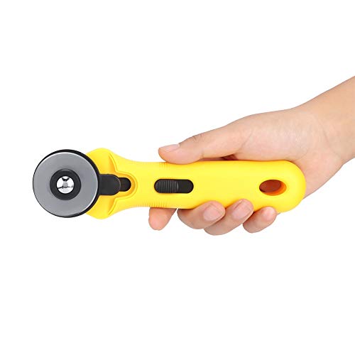 image for Jectse Cutter Knife,Cloth Cutter,Rotating Cutter,45mm Round Cutter Kni
