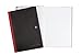 Oxford Black n' Red, A4 Notebook Hardcover, Casebound, Lined, 192 Page, 1 Notebook