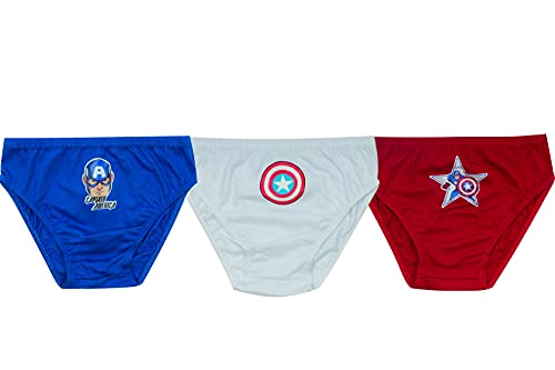 Kit C/ 03 Cuecas, Meninos, Marvel, Sortidas, 06