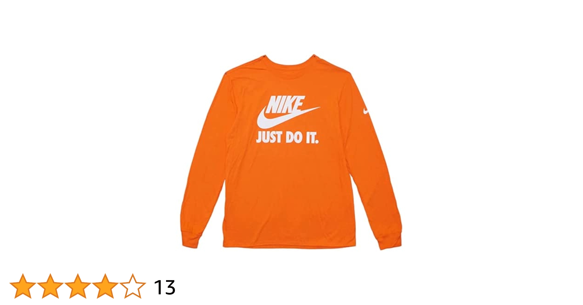 long sleeve nike just do it shirt