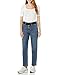 Amazon Essentials Women's High-Rise Straight Jean, Medium Wash, 8