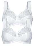 Anita 2er Pack Entlastungs BH ohne Bügel Havanna 5813 Gr. 75B in Crystal