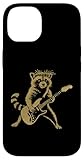 Funny Rock Rocking Raccoon Playing Guitar Apparel
