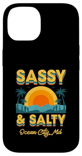 Sassy And Salty Ocean City �����[�����h ���g�� �g���s�J�� �X�}�z�P�[�X iPhone 14 �p
