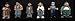 Homies Series 1 - Complete Set of 6 Retired Figures!