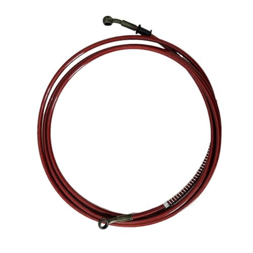 Tube d'huile d'embrayage flexible frein hydraulique tressé 300cm raccord 28-28 degrés M10