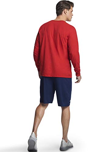 Image of Russell Athletic Men's Basic Cotton Long-Sleeve T-Shirt
