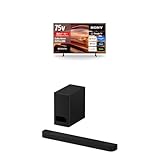 【セット買い】ソニー(SONY) テレビ 75インチ 液晶 4K ブラビア KJ-75X75WL + ソニー サウンドバー HT-B600 BRAVIA Theatre Bar 6