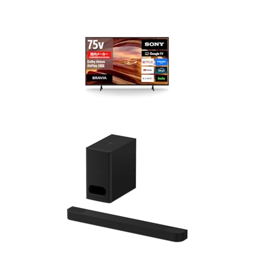 Amazon.co.jp: 【セット買い】ソニー(SONY) テレビ 75インチ 液晶 4K