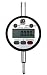 MeterTo Digital Dial Depth Gauge, Dial Indicator Depth Gage, With Round Base, Range: 0-12.7mm, Resolution: 0.001mm, mm/inch, Base Diameter: 40mm