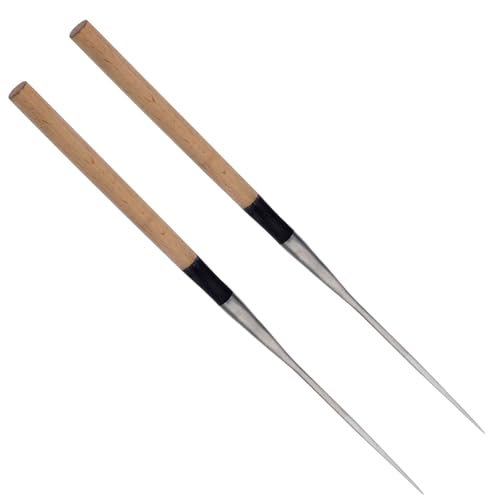 Palillos chinos de acero inoxidable duraderos para sushi, sashimi y uso doméstico diario 2