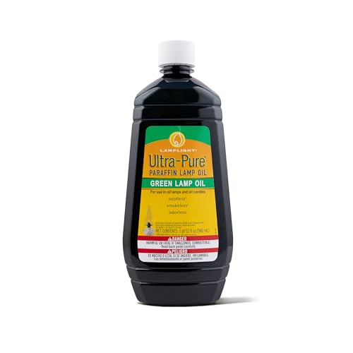 Image of Lamplight 60013, Green Ultra-Pure Lamp Oil, 32-Ounce