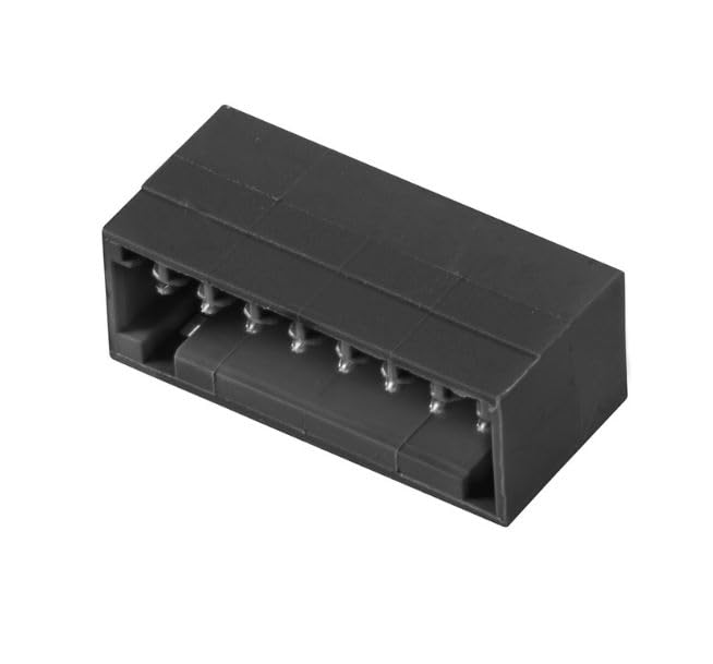 Boîtier mâle Weidmüller SL 2.50/02/90G à pas de 2.5 mm et sortie coudée