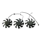 Matériel: Plastique MAHIE Nouveau 3FAN/1SET 87MM 4PIN GA92S2H RTX 2080 X-Gaming GPU Ventilateur, Convient for ZOTAC GeForce RTX 2070 2080 2080Ti X-Gaming Ventilateur de Carte vidéo Cheerfully