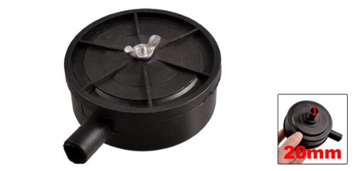 sourcing map 20mm Außengewinde Luftkompressor Einlass Filter Dämpfer Schalldämpfer schwarz de DE de