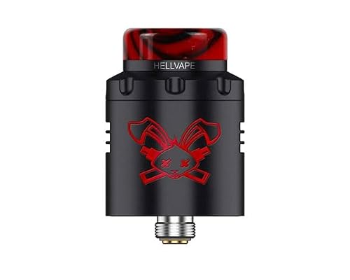 Dead Rabbit 3 RDA - Hellvape - Black Red - EVAPS - sans nicotine ni tabac