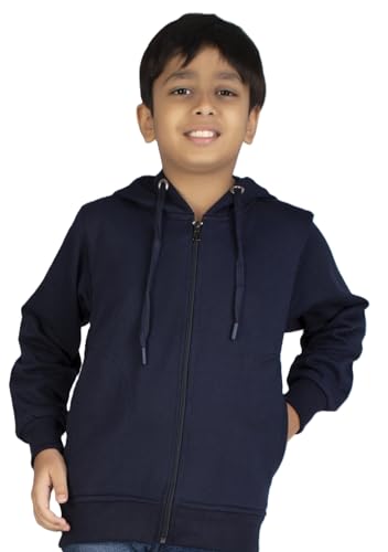 Image of ADBUCKS Rich Cotton Full Sleeves Zipper Jacket with Hoodies for Boys