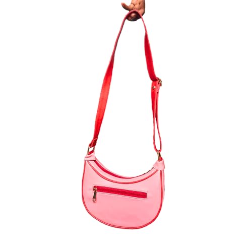 Image of S F BAG WORLD Pink stylish sling bag and ladies purse
