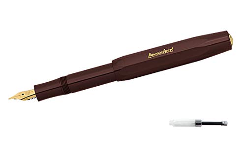 カヴェコ Kaweco 万年筆【ミニコンバーター付き】 M 中字 クラシック スポーツ CSFP-BO ボルドー 正規輸入品