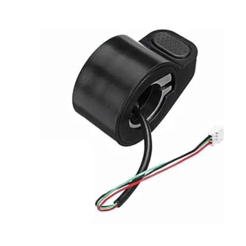 MultiAccesorios Acelerador de 3 Pines para Patinete Eléctrico Xiaomi M365, 1S, Essential, Mi 3, Mi 4, Pro y Pro 2 | Compatible con Scooter Xiaomi | Recambio Preciso y Fácil de Instalar (Negro)