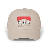 CigNatty Dad Hat, Curt Cignetti Cap, Indiana Football National Champs Hat, 2025 College Football Playoff Victory Embroidered Stone