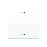 jung jalousieschalter abdeckung Schalterprogramm Jung AS591PWW Wippe für Taster BA 1-fach