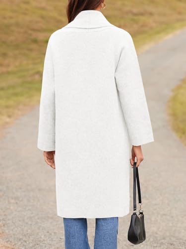 Image of Saodimallsu Womens Long Cardigan Sweaters Chunky Open Front Oversized Slouchy Knit Fall Trendy Coatigan Jackets
