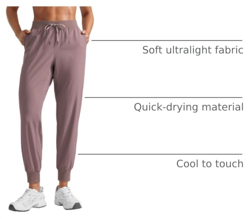 Image of CRZ YOGA Lightweight Workout Joggers 27.5 inch | Quick Dry, Pockets, for Women, Casual