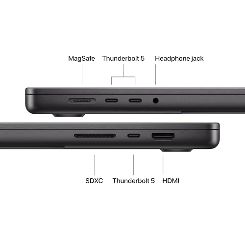 Image of (CTO) Apple 16-inch MacBook Pro: M5 Pro chip w 18-core CPU - 20-core GPU, 64GB, 2TB, Space Black, 140W - Z1MZ0002J - (2026)