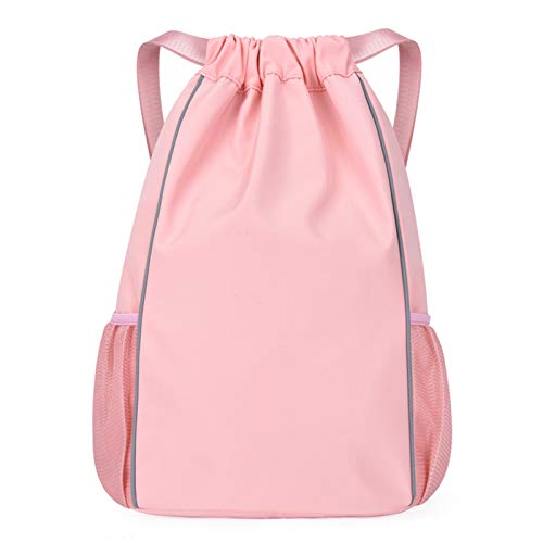 Sac à dos sport cordon rose grand volume idéal pour vos voyages