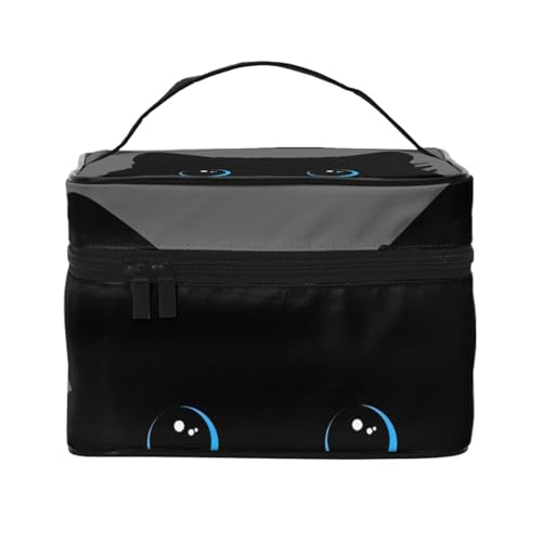 メイクボックス コスメ収納 猫柄 かわいい動物たち 大容量 化粧ポーチ 化粧品入れ メイク収納ケース 軽量 持ち運び アクセサリー 小物入れ おしゃれ 旅行 出張用 プレゼント