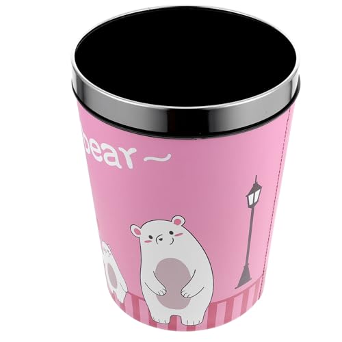 ULTECHNOVO Cubo De Basura De Gran Capacidad Para Papelera De Almacenamiento De Basura Contenedor De Reciclaje Para Dormitorio Infantil