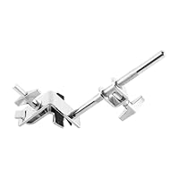 VOANZO Trommelhalter, verstellbar, Standard-Trommel-Kuhglockenhalterung, Glockenständer für Bassdrum-Reifen, Einstellung nach Oben oder unten