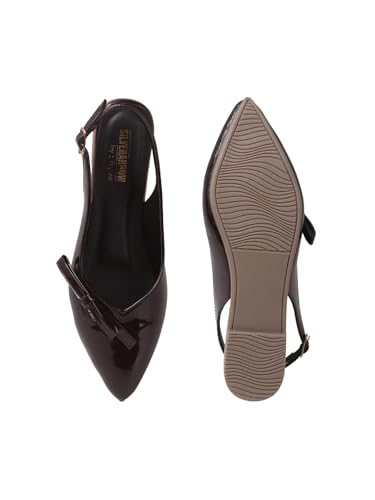 Image of SilverArrow Women's Flosmo Fashion Sandals|Mule Flats with Buckle Closure |Casual Wear