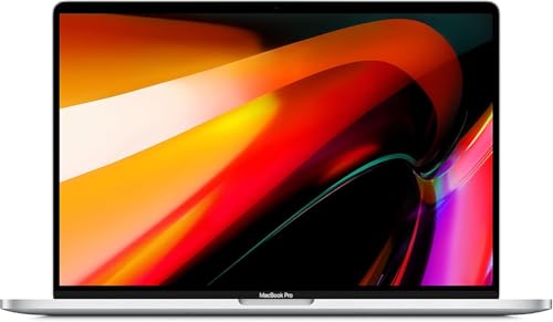 2019 Apple MacBook Pro con 2.6GHz Intel Core i7 (16-Pulgadas, 32GB RAM, 512GB SSD) (AZERTY French) Plateado (Reacondicionado)