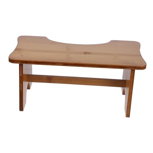 ULDIGI 1Pc Toilet Stool for Adults Durable Bathroom Footstool Simple Design for Healthy Positioning Strong Load Bearing Capacity for Potty Training and Everyday Use Tea