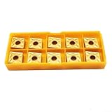 CNMG120408-MA LF6018 CNMG120408-MA CNC-Hartmetall-Dreheinsätze für Stahl und Gusseisen, Wendeschneidbare Werkzeughalter mit 80° Nasenwinkel, Hartmetall