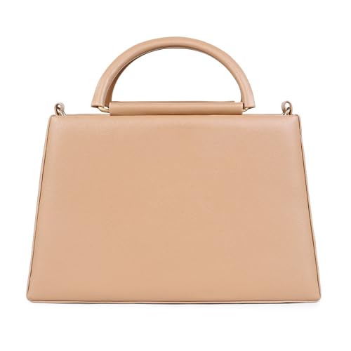 Image of LIKE STYLE Classy PU Sling Bag for Women | Structured Design, Zipper Closure & Stylish Metal Handle