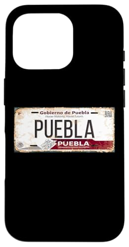 Puebla Mexico License Plate Mexican Travel Vacation Beach �X�}�z�P�[�X iPhone 16 Pro �p
