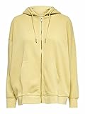 Diseño danés Only ONLFEEL Life L/S Zip Oversize Hood SWT Sudadera, Straw, S para Mujer