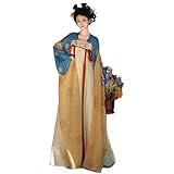 ●【ÉLÉGANCE DYNASTIE TANG】Inspirée du Hanfu (vêtement traditionnel chinois) de la dynastie Tang, cette tenue associe un haut à manches longues à une jupe en coton imprimé, incarnant la dignité traditionnelle chinoise et fusionnant styles classique et moderne.