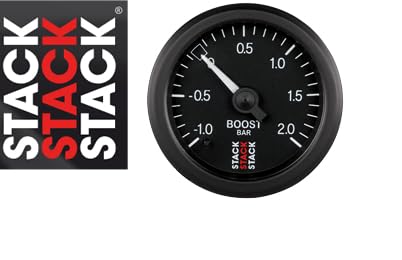 Amazon.co.jp: STACKスタック ブースト計 ブーストメーター ST3111 φ52 