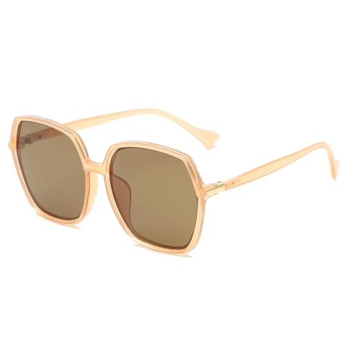 Lunettes de soleil dégradées : l'excellence carrée rétro mode féminine